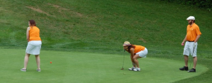 orange golfers